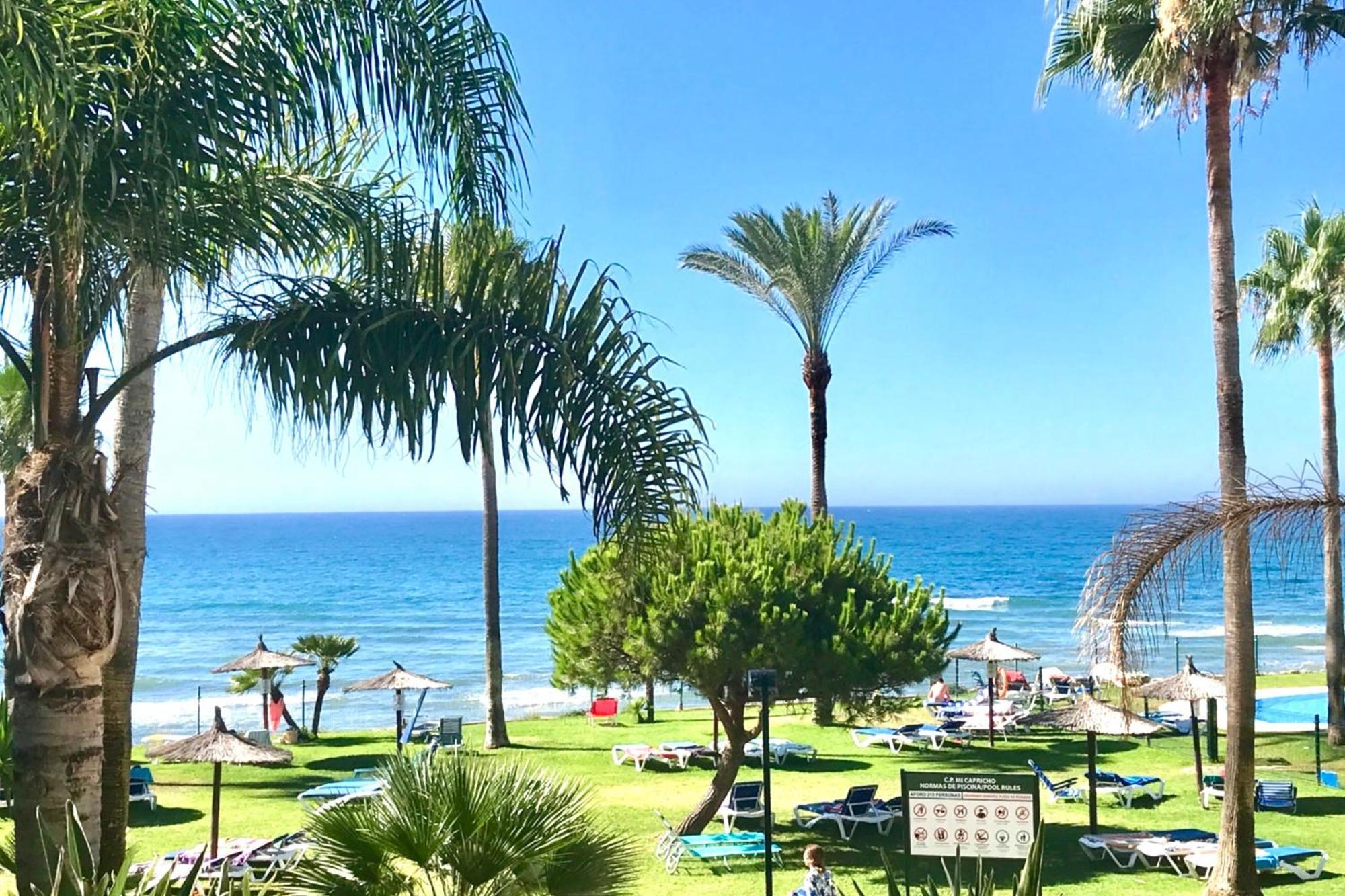 Mi Capricho 2D Beachfront- Apartment With Sea View - Costa Del Sol Ситио-де-Калаонда Экстерьер фото